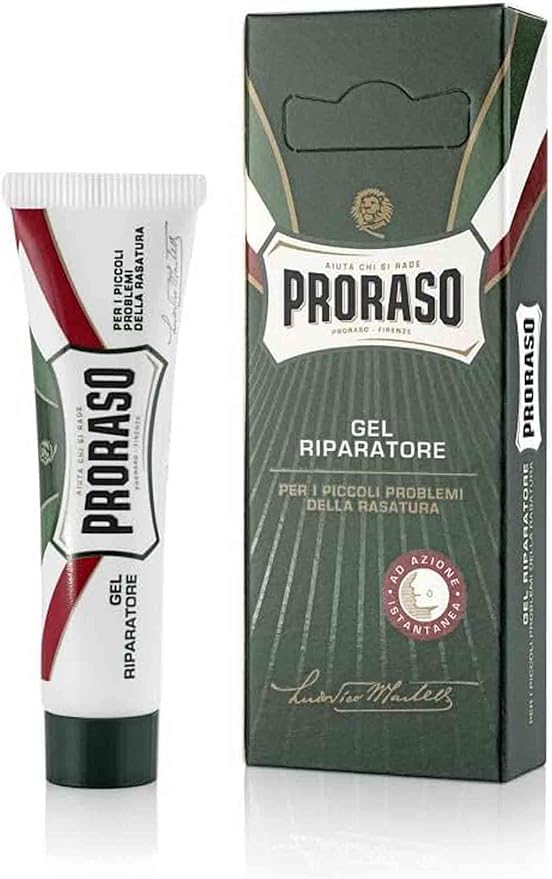 Гель после бритья заживляющий порезы - Proraso Razor Cut Repair Gel (Gel Reparatore)