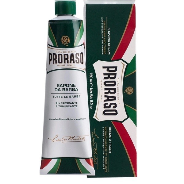 Мыло для бритья - Proraso Green Line Shaving Soap in a Tube