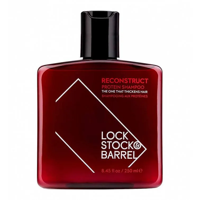 Шампунь укрепляющий с протеином для мужчин - Lock Stock & Barrel Reconstruct Protein Shampoo 