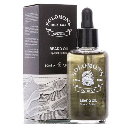 Масло для бороды - Solomon's Beard Oil Octopus Black Edition 