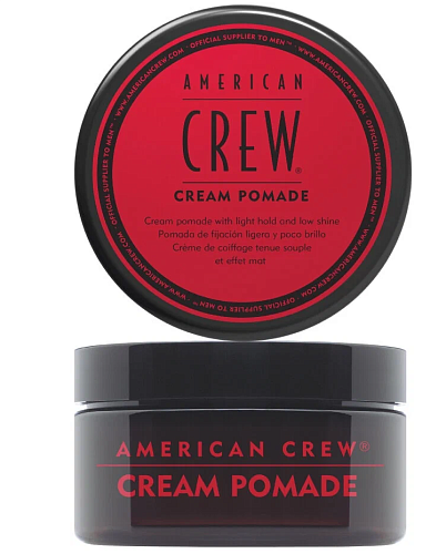 Крем-помада для волос, слабая фиксация - American Crew Cream Pomade