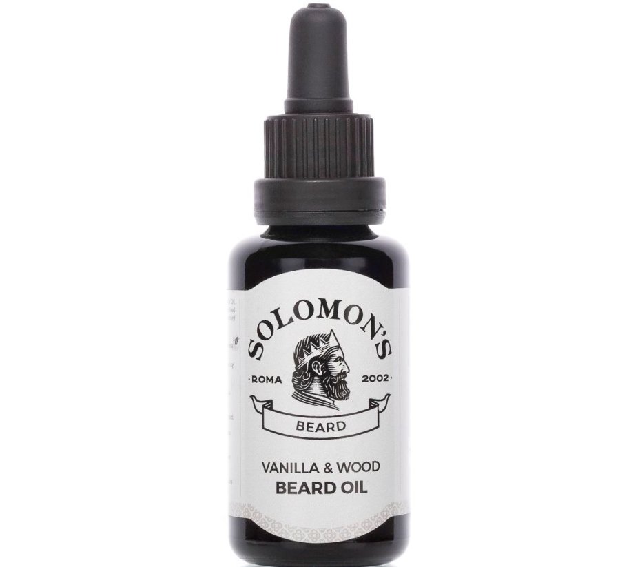 Масло для бороды "Ваниль и дерево" - Solomon's Beard Oil Vanilla & Wood