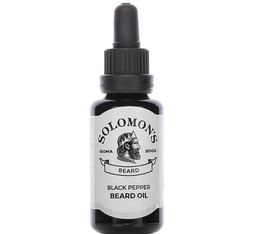 Масло для бороды "Черный перец"  - Solomon's Beard Oil Black Pepper