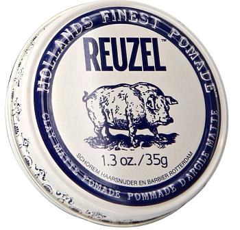 Помада для волос - Reuzel Clay Matte Pomade