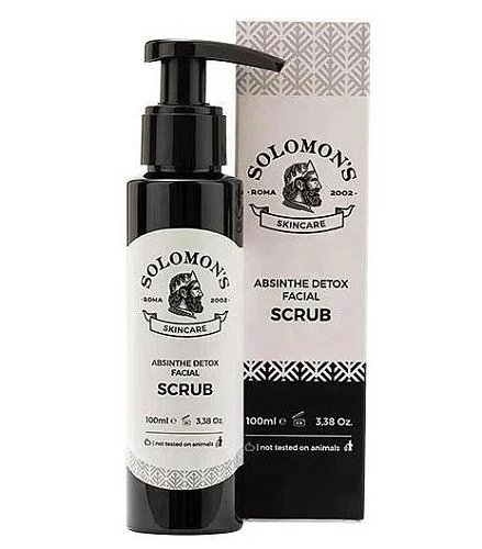 Скраб для лица - Solomon's Absinthe Detox Facial Scrub