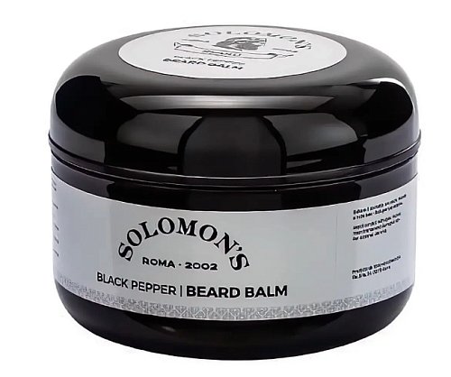 Бальзам для бороды "Черный перец"  - Solomon's Beard Balm Black Pepper