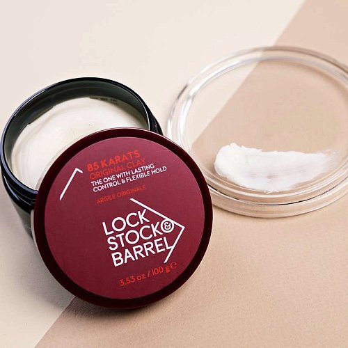 Глина для волос - Lock Stock & Barrel 85 Karats Original Clay