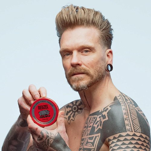 Помада для волос Reuzel Red High Sheen Pomade 