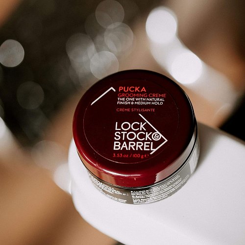 Крем для укладки волос - Lock Stock & Barrel Pucka Grooming Creme
