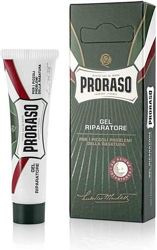 Гель после бритья заживляющий порезы - Proraso Razor Cut Repair Gel (Gel Reparatore)