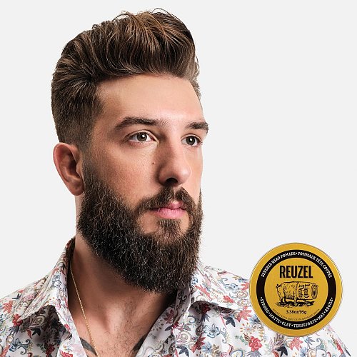 Помада для волос - Reuzel Severed Head Clay Pomade