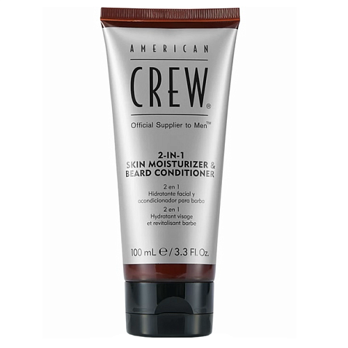 Увлажняющий крем для кожи и кондиционер для бороды 2 в 1 - American Crew Skin Moisturizer And Beard Conditioner 