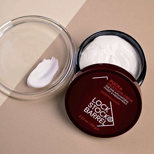 Крем для укладки волос - Lock Stock & Barrel Pucka Grooming Creme