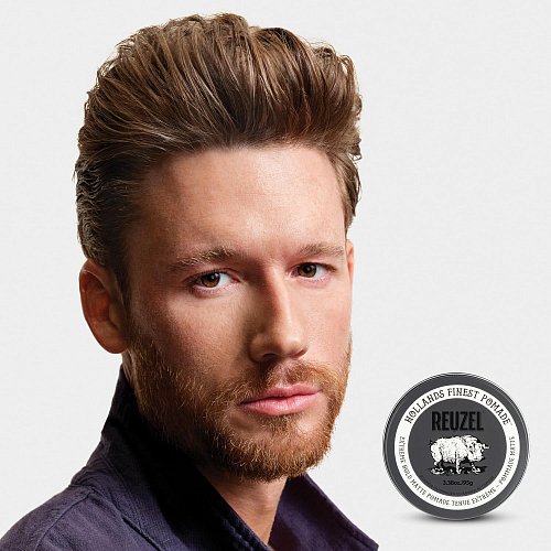 Матовая помада для волос - Reuzel Extreme Hold Matte Pomade