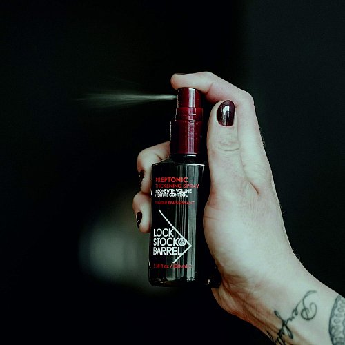 Тоник-спрей для кудрявых волос - Lock Stock & Barrel Preptonic Thickening Spray