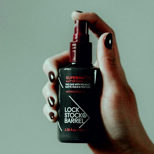 Спрей для объема волос - Lock Stock & Barrel Supermatte Mattifying Mist