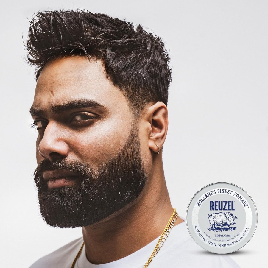 Помада для волос - Reuzel Clay Matte Pomade