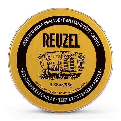 Помада для волос - Reuzel Severed Head Clay Pomade