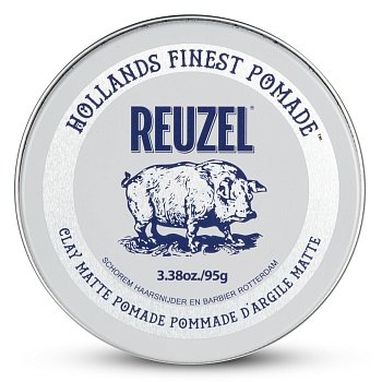 Помада для волос - Reuzel Clay Matte Pomade