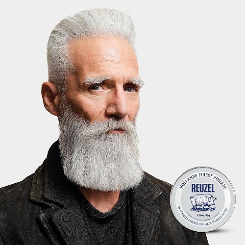 Помада для волос - Reuzel Clay Matte Pomade