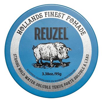 Помада для волос - Reuzel Blue Strong Hold Water Solube Pomade