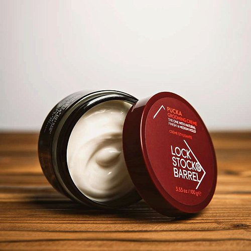 Крем для укладки волос - Lock Stock & Barrel Pucka Grooming Creme